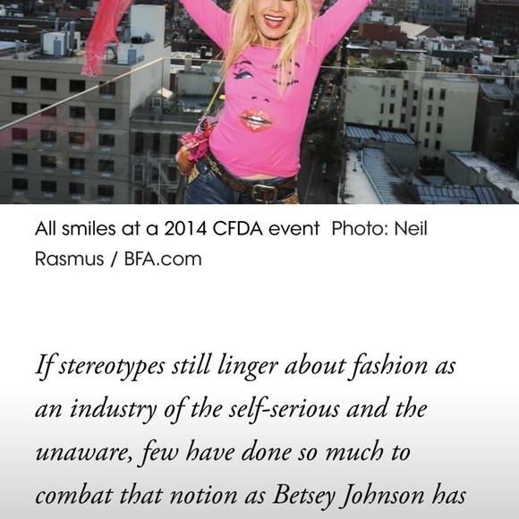 Vintage 80s Betsey Johnson pink top - Picture 8 of 8